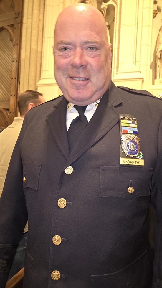 James McCartney Deputy Chief NYPD by rose billings