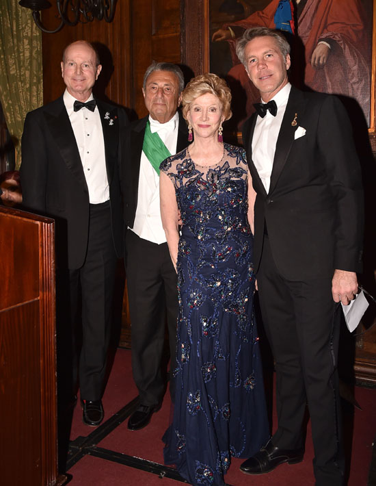 Prince Dimitri of Yugoslavia, Frank Desiderio, Jacqueline Weld Drake, Prince Emanuele Filiberto di Savoia