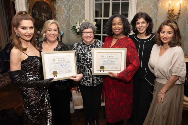 Jean Shafiroff, Rebecca Seawright, Margarita Rosa, Camille Emeagwali, Devika Gopal Agge, Gloria Pitagorsky (Photo Credit: PMC / Michael Ostuni)