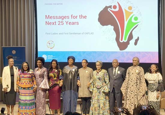 Organization of African First Ladies for Development (OAFLAD). 