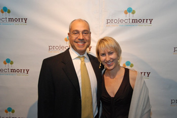 Project Morry board member Marcus Ticotin and wife 