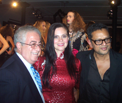 Dr. Marc Benhuri, Yana Benhuri and Naeem Khan