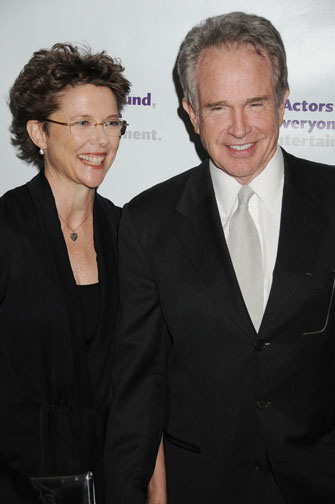 Annette Bening and  Warren Beatty