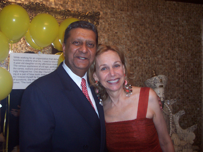 Amir Dossal and Mitzi Perdue