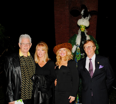 Ron Wood and Pam Tifkin, Joanne Colt and Dr. Howard Lyboldt