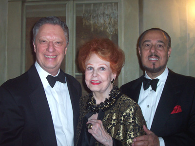 Stanley Zareff, Arlene Dahl and Marc Rosen