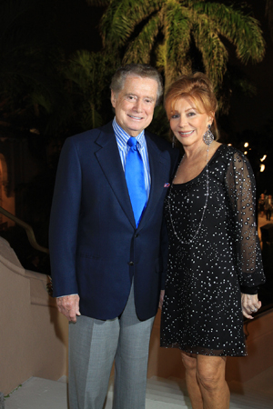 Regis Philbin and Joy Philbin