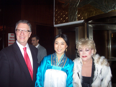 Stanley Zareff, Peggy Liu and Roz Goldberg