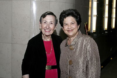 Dr. Nettie Birnbach and Mayor Lois Frankel