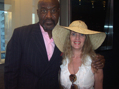 Delroy Lindo and Joyce Brooks