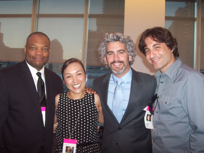 Ralph Goosby (father), Jiji Goosby (mother), David Schoonmaker  (close family friend), and Philippe Quint (Two time Grammy-nominee (violinist) and