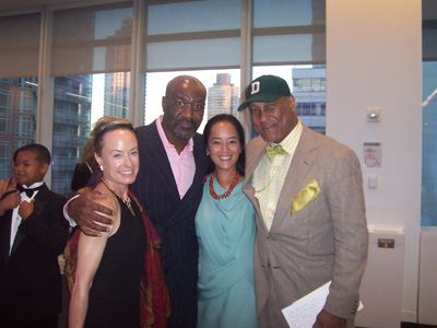 Robin Cofer, Delroy Lindo, Cassandra Seidenfeld Lyster and Rashid Dilworth-Silvera