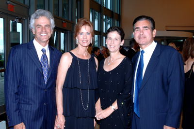 Peter Brock, Janice Brock with Jan Burke,  Dr. Robert Burke