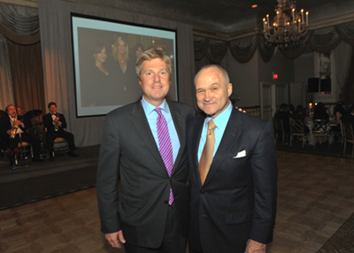 Police Athletic League President John B. Osborn and Honorary Police Athletic League President Commissioner Raymond W. Kelly