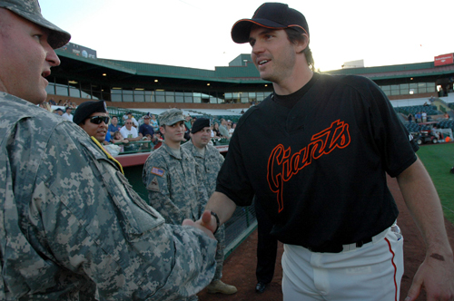 San Francisco Giants pitcher Barry Zito