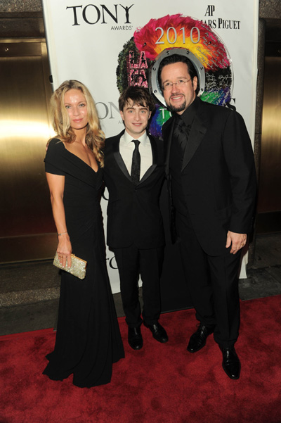 Alice Bennahmais, Daniel Radcliffe, and Francois-Henry Bennahmias