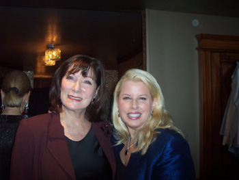 Gail Rachlin and Rita Cosby