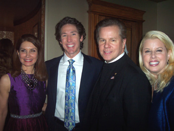 Jean Shafiroff, Joel Osteen, Tomaczek Bednarek and