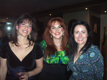 Yvette Wenger, Lorraine Cancro and Alexandra Preate