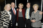 Liz Smith, Joseph Califano, Lesley Stahl, Steve Millington and Hilary Califano