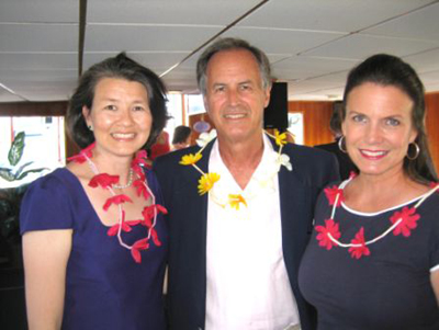 Laura Zung, Don McKenna and Dedy McKenna