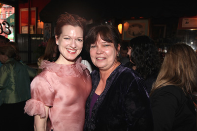 Nominee Holley Farmer and Awards Producer Patricia Watt