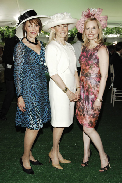 Evelyn Lauder, Karen LeFrak, Gillian Miniter