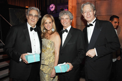 Plcido Domingo, Yaz Hernandez, Tony Bechara and Julin Zugazagoitia