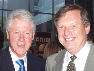 President Clinton and John Madden