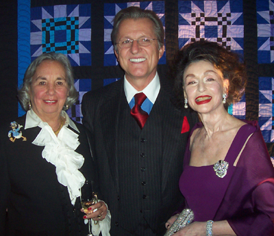 Joyce Cowin, Vice President of the Board of Trustees and Longtime Museum Patron, Jan Willem van Bergen Henegouwen, Chairman of the Museum's Advisory Task Force.  President & CEO of William Alexander Enterprises, Inc and Phyllis Kossoff, Major Donor to the Museum, Philanthropic to Many New York Cultural & Educational Institutions