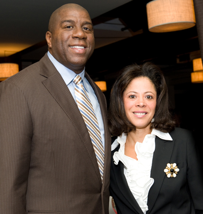 Earvin Magic Johnson, NYS First Lady, 