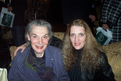 Marion Seldes and Joyce Brooks