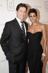 Harry Winston President and CEO, Frdric de Narp and Halle Berry at the Court of Jewels Event,