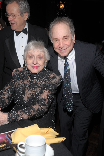 Celeste Holm and Paul Simon