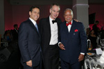 Dr. Kevin Plancher, Tennis Legend John McEnroe and 104th Mayor of NYC Mayor David Dinkins celebrate the 6th Annual Orthopaedic Foundation for Active Lifestyles Gala at Espace on Oct. 26, 2010.  