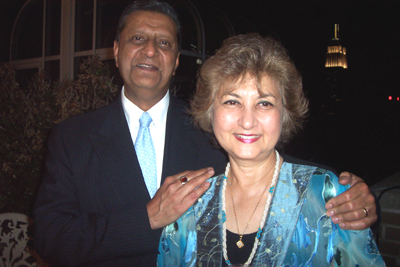 Mr. and Mrs. Amir Dossal