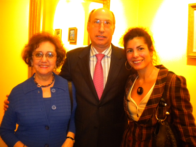 Luz Pereira, Forstorato Quesada, Deputy Consul General of Peru,