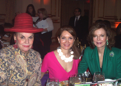 Ann Rapp, Jean Shafiroff and Margo Langenberg