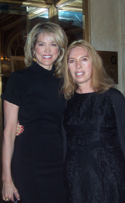 Paula Zahn and Lauren Lawrence