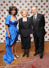 Brenda Blackmon-Matilda and Mario Cuomo.  