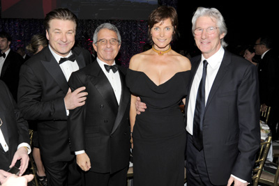 Alec Baldwin, Ron Meyer, Tiffany Gere, Richard Gere