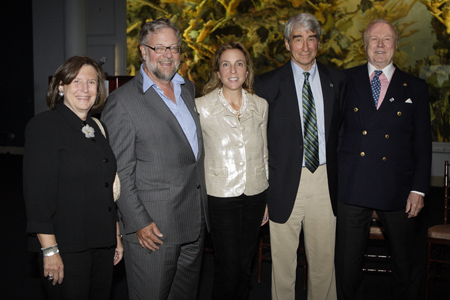 Ellen Futter, David and Susan Rockefeller,  