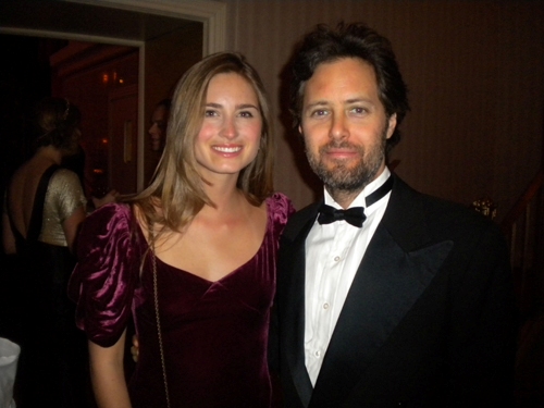 Lauren Bush and fiance David Lauren