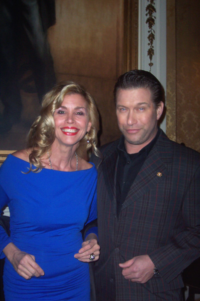 Debbie Dickinson and Stephen Baldwin