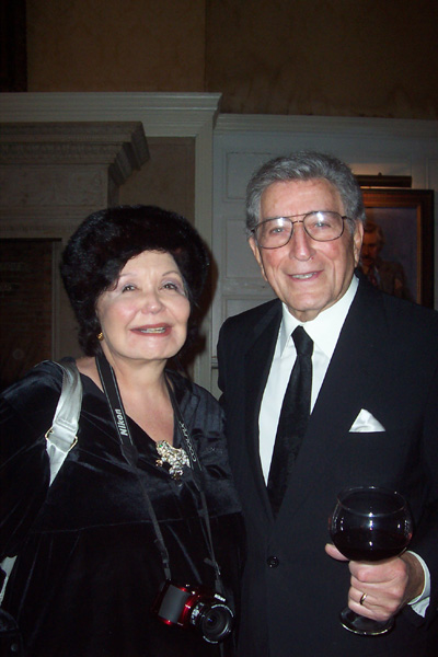 Fiddle Viracola and Tony Bennett