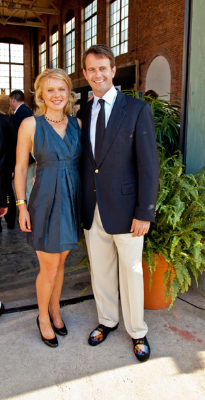 Molly and Guillaume de Ramel of Newport served as co-chairs of the 14th Annual IYRS Summer Gala, sponsored by The Hilton Group at Morgan Stanley Smith Barney and The Prestige Family of Fine Cars. The event was held at the Newport campus of the International Yacht Restoration School (IYRS) on Saturday evening, July 9. 