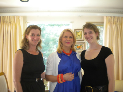 Robin Stern Buchbinder; Francine LeFrak, Founder, Same Sky; and Kelsey Buchbinder 