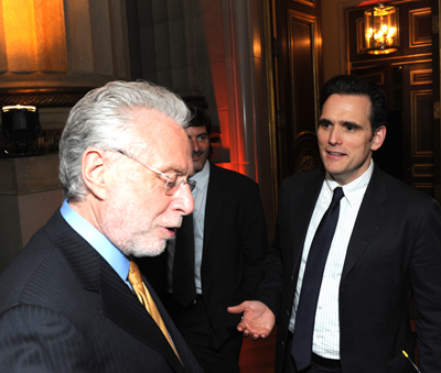 Wolf Blitzer & Matt Damon