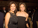 MC Soledad O'Brien and honoree Julie Chen