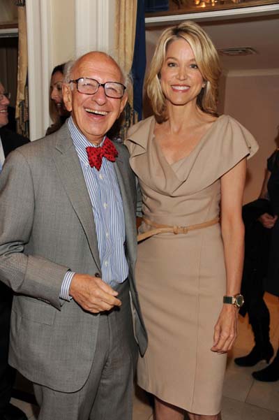 Dr.Eric Kandel, Paula Zahn.  Photo by: robwayne1@aol.com 